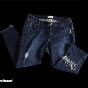 Lane Bryant mid-rise skinny, signature fit 16